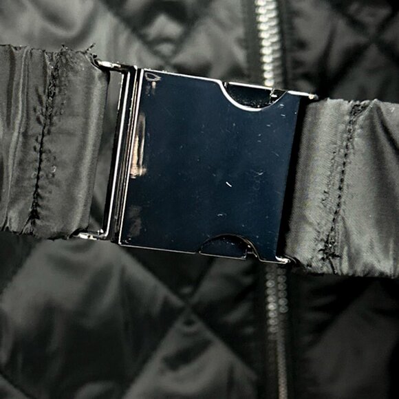 NWT 32 Degrees Heat Women's Full Zip Black Puffer Jacket Quilted | Size L - Picture 6 of 15